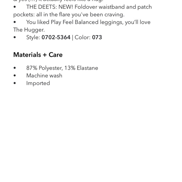 Aerie fold down flared leggings - Picture 8 of 8